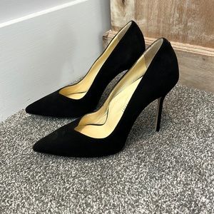 Black Sarah flint Perfect Nina 100 suede brand new